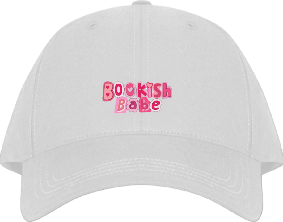 Bookish Babe Baseball cap White 236