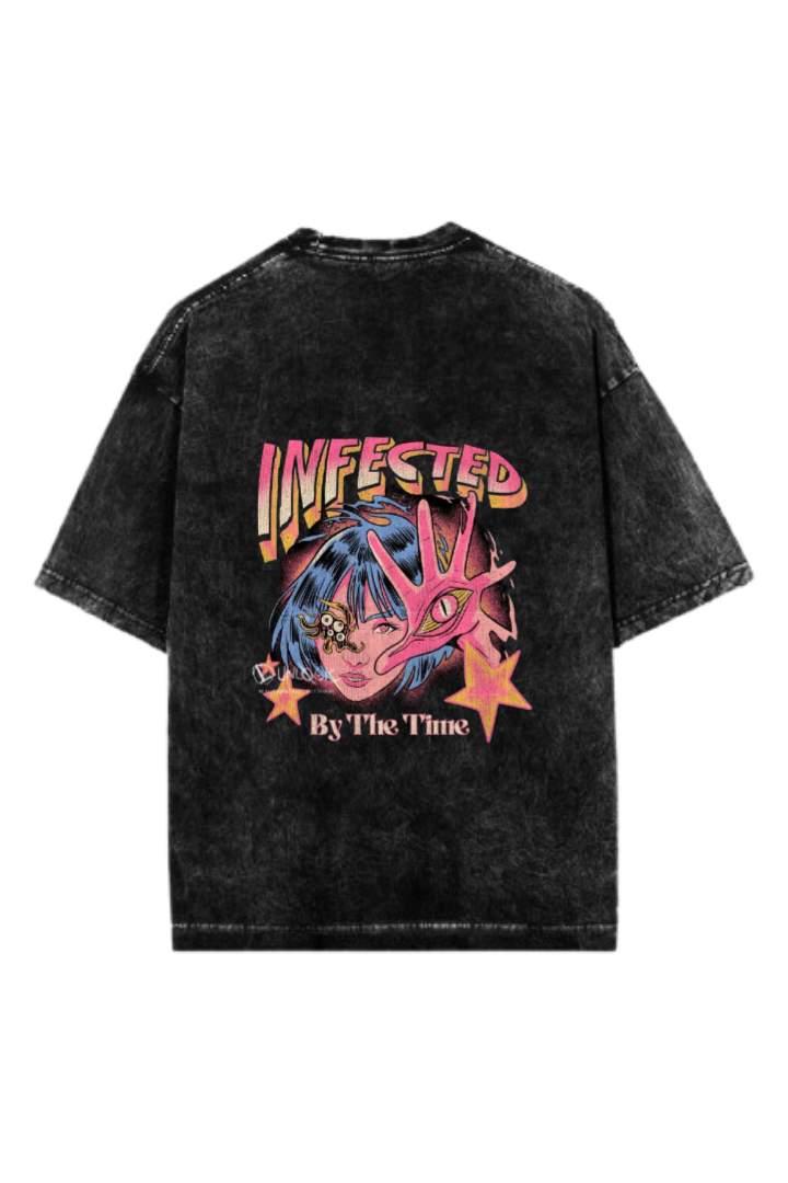aliens One Size t- shirt Washed Back 23