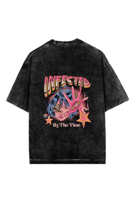aliens One Size t- shirt Washed Back 23