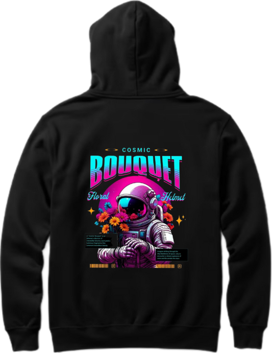 aliens Oversize Hoodie Back Black 17
