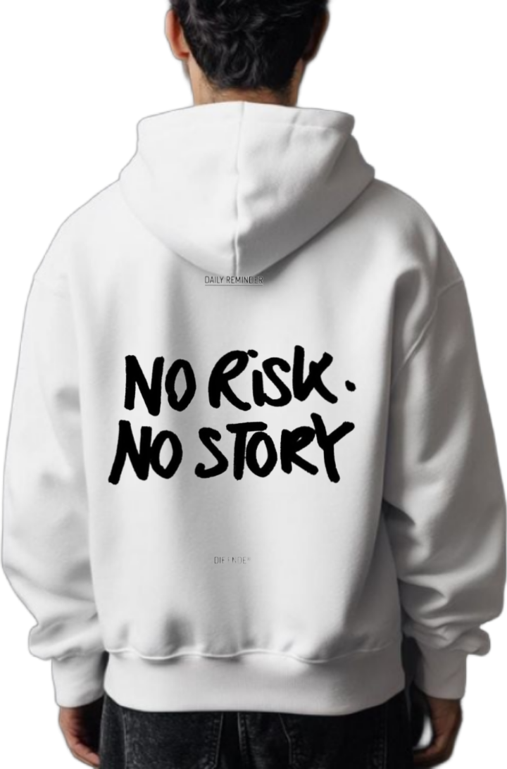 THINK OUTside THE Box One Size hoodie White Back 23