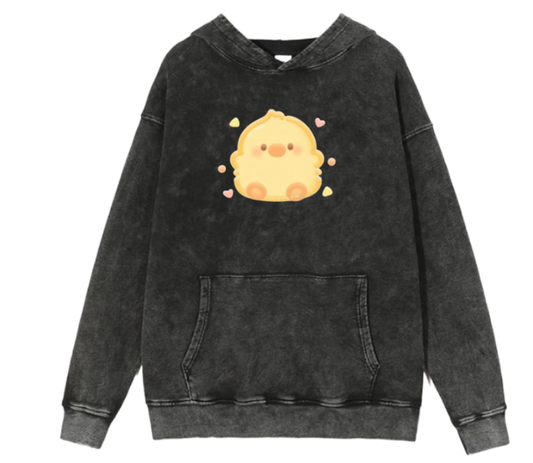 duck Oversize Hoodie Washed 23