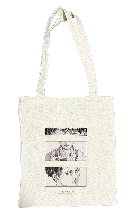 Anime Attack on titan shingeki no kyojin Aot biege tote bag 22