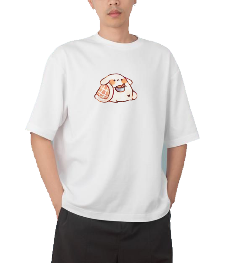 bunny One Size t- shirt White 23