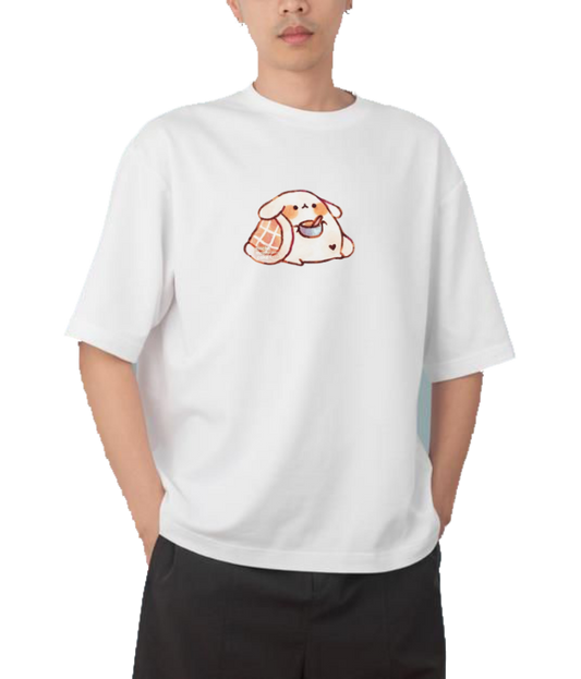 bunny One Size t- shirt White 23