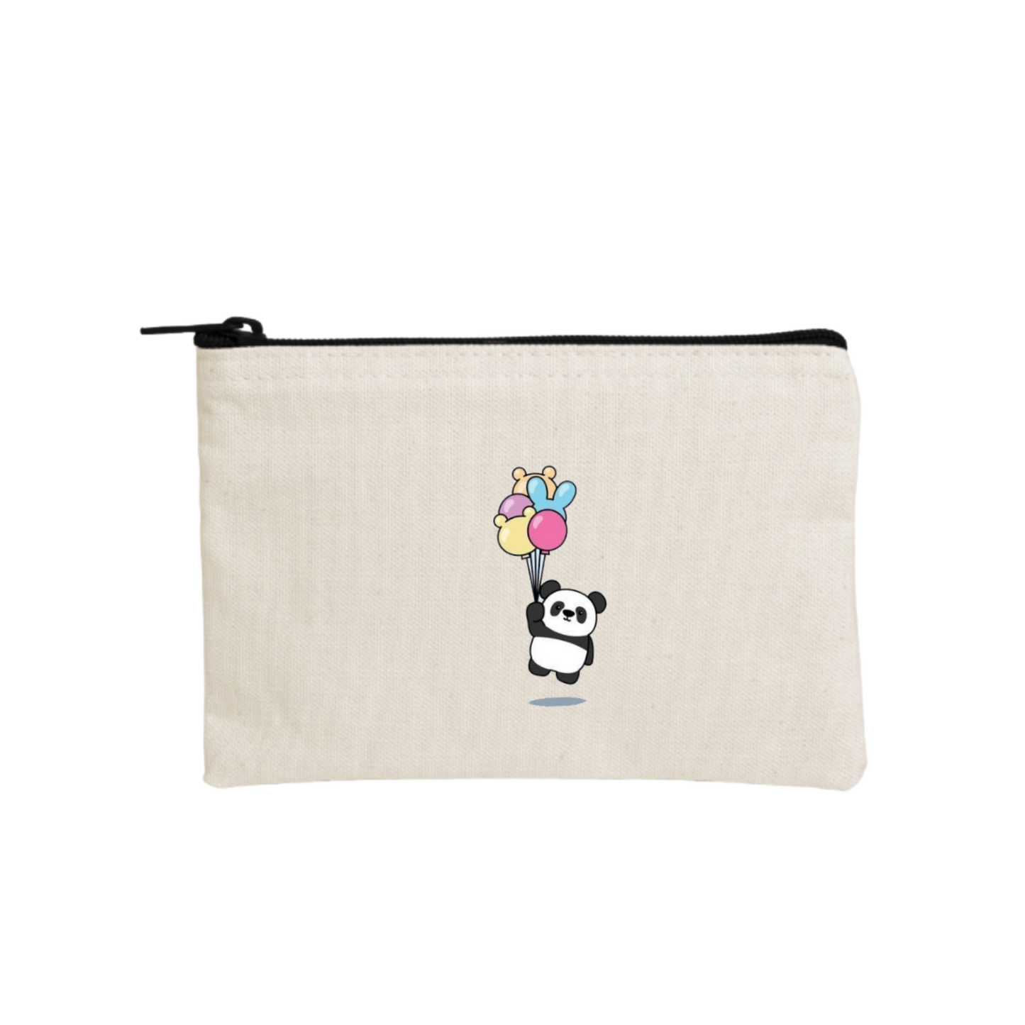 PANDA wallet pencil case Beige 23