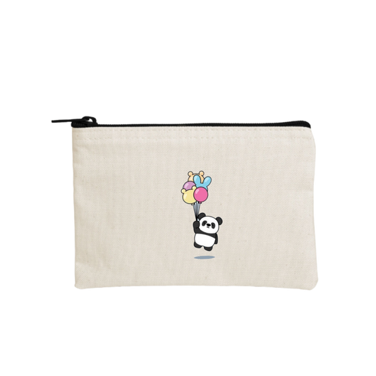 PANDA wallet pencil case Beige 24