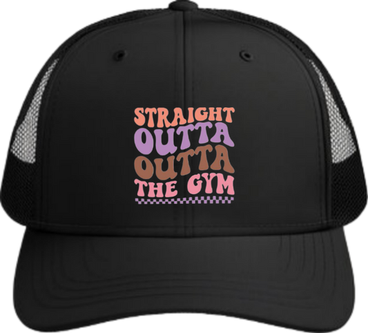 workout gym pilates Baseball cap Black 23