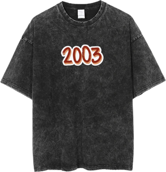 age t- shirt Washed 2003