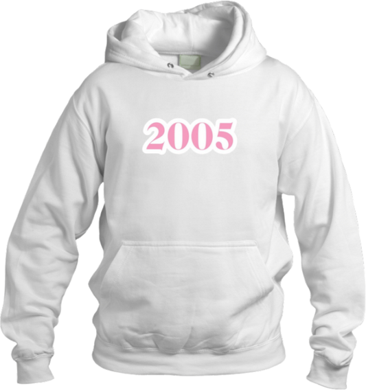 age Oversize Hoodie White 2005