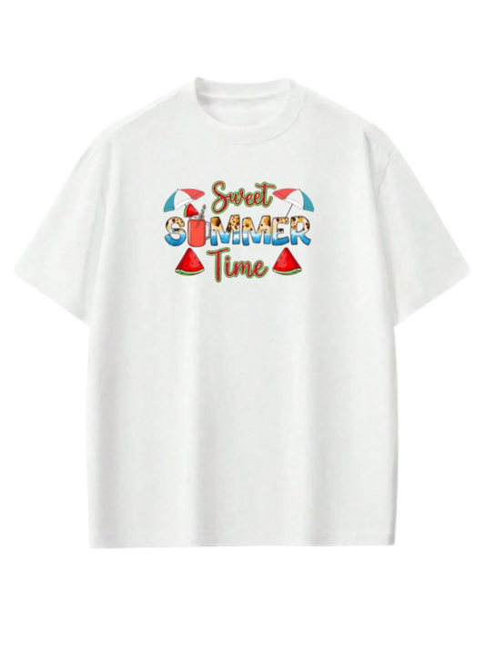 Summer Vibes t- shirt White 19