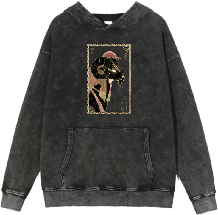 Egypt Over Size hoodie Washed 23