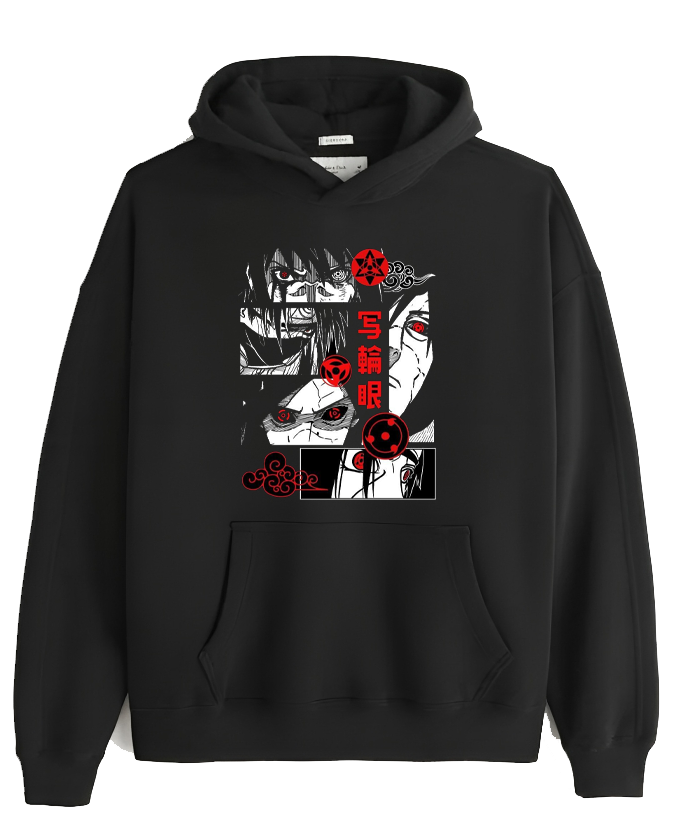 Naruto Shippuden One Size hoodie Black 23