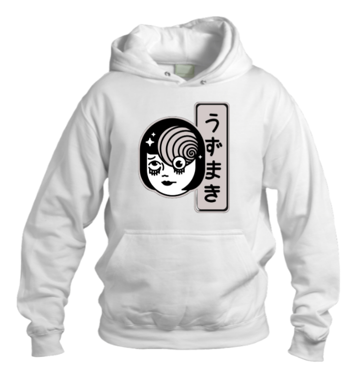 Tomie Kawakami Over Size hoodie White 3