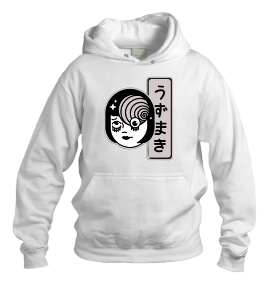 Tomie Kawakami Over Size hoodie White 3