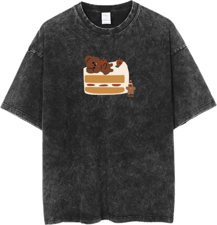 bear t- shirt Washed 23