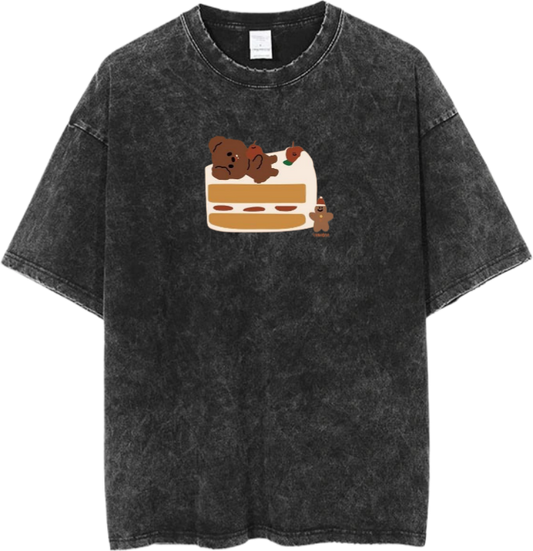 bear t- shirt Washed 23