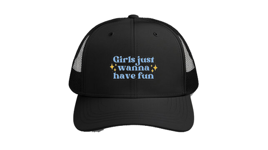 Baseball cap Black Girls just wanna have fun 23