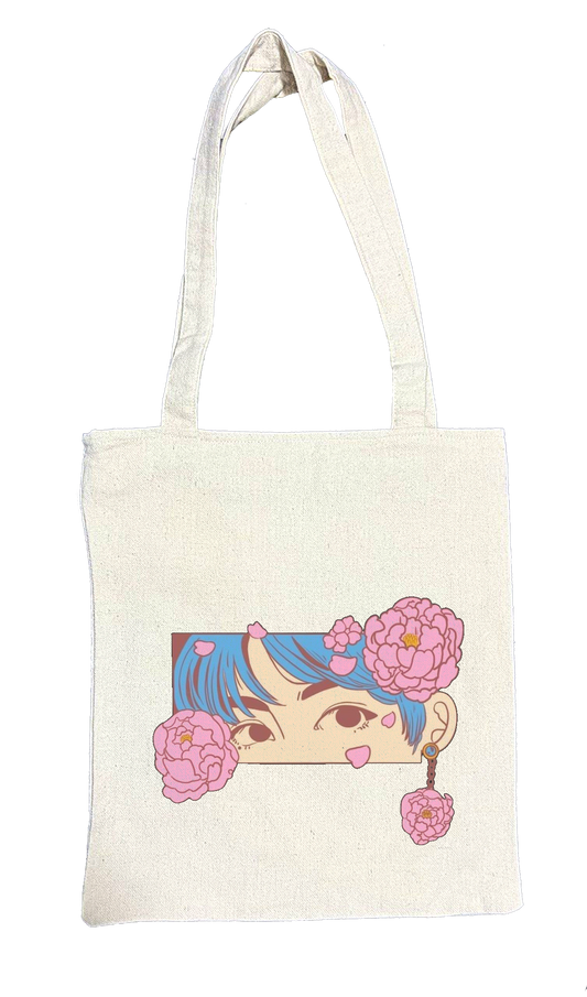 BTS tote bag beige 23