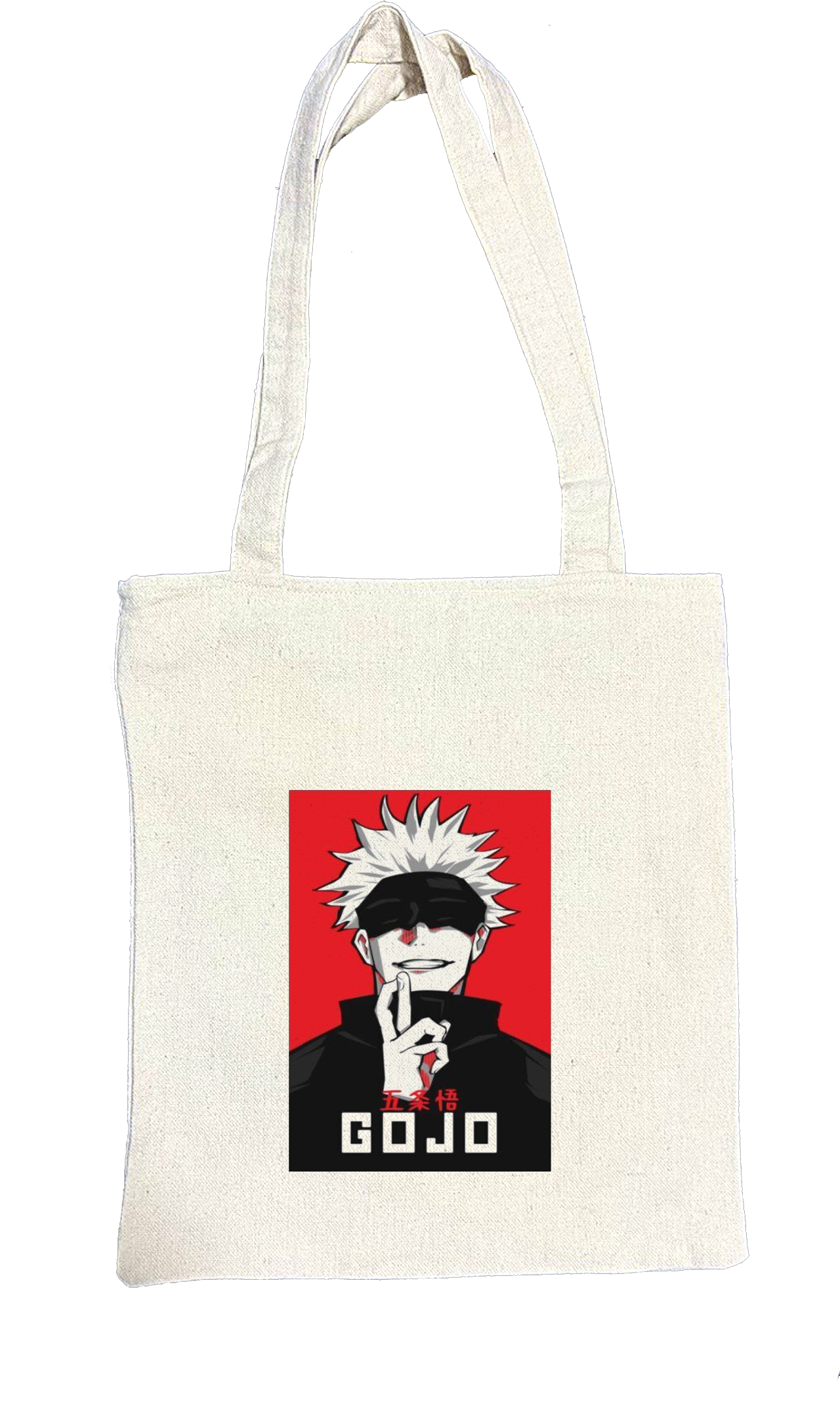 jujutsu kaisen GOJO  tote bag biege 22