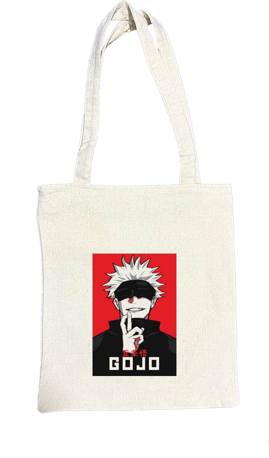 jujutsu kaisen GOJO  tote bag biege 22