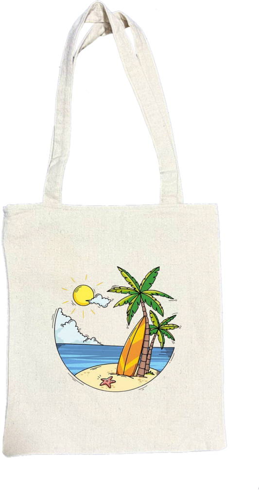 Summer Vibes tote bag Beige 23