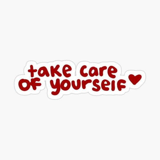Sticker take care of yourself  23