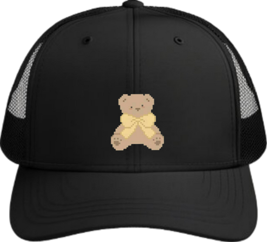 bear Baseball cap Black 23