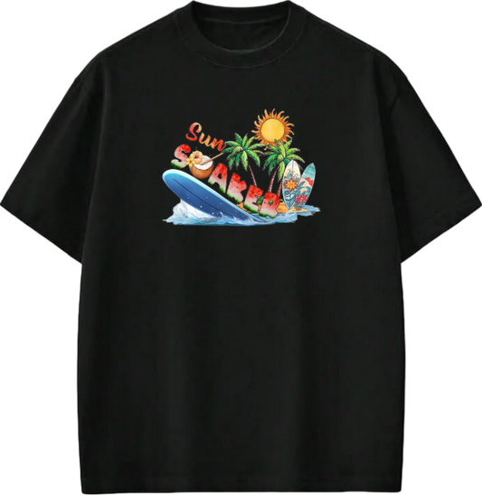 Summer Vibes t- shirt Black Back 21