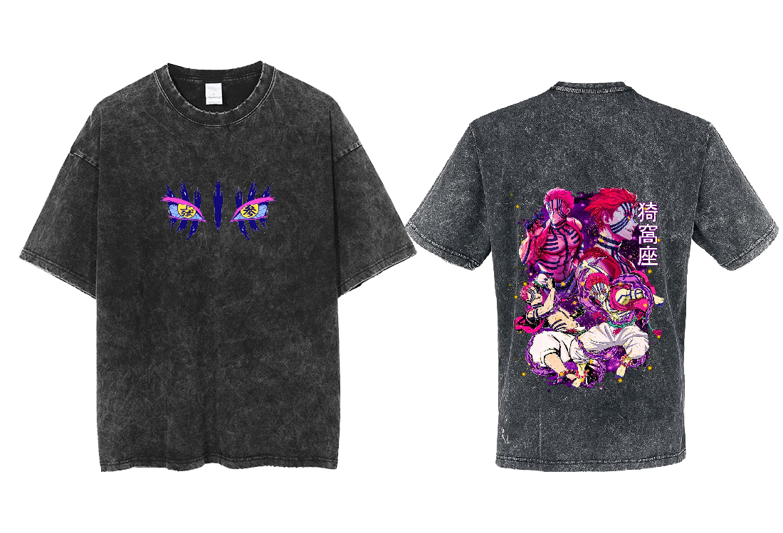 Anime Demon slayer nezuko tanjiro  One Size t- shirt Washed 23