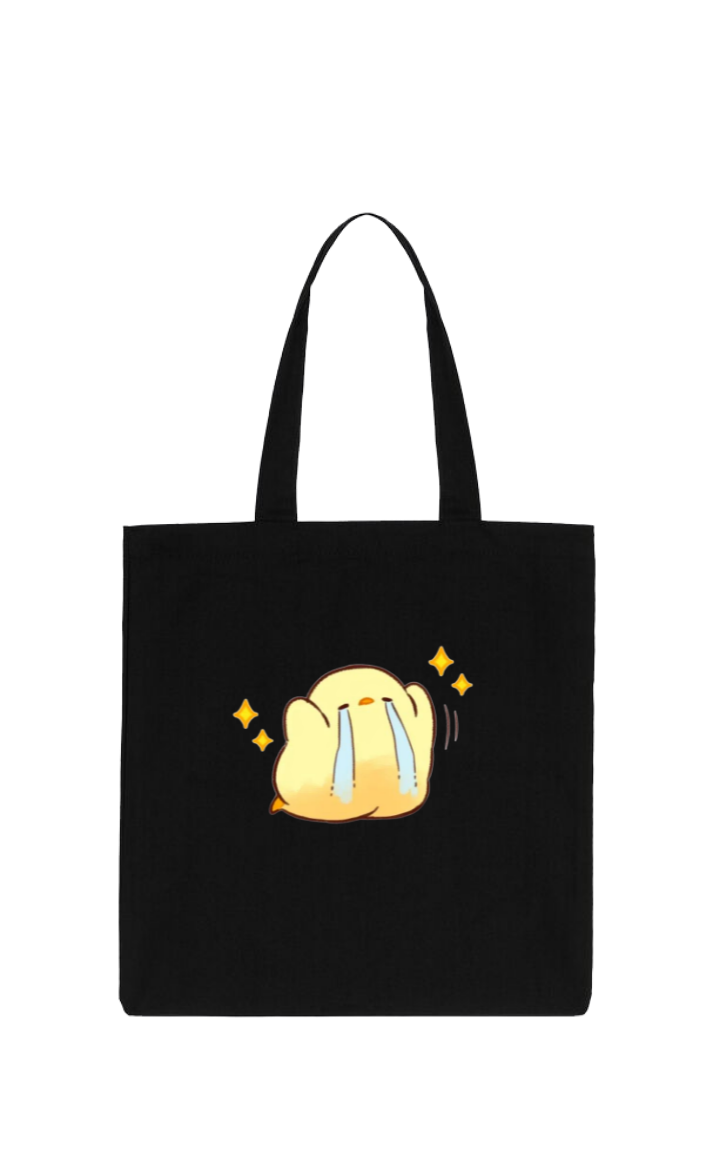 duck tote bag Black 23