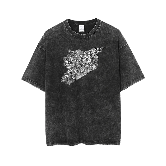 Syria t- shirt One Size Washed 23