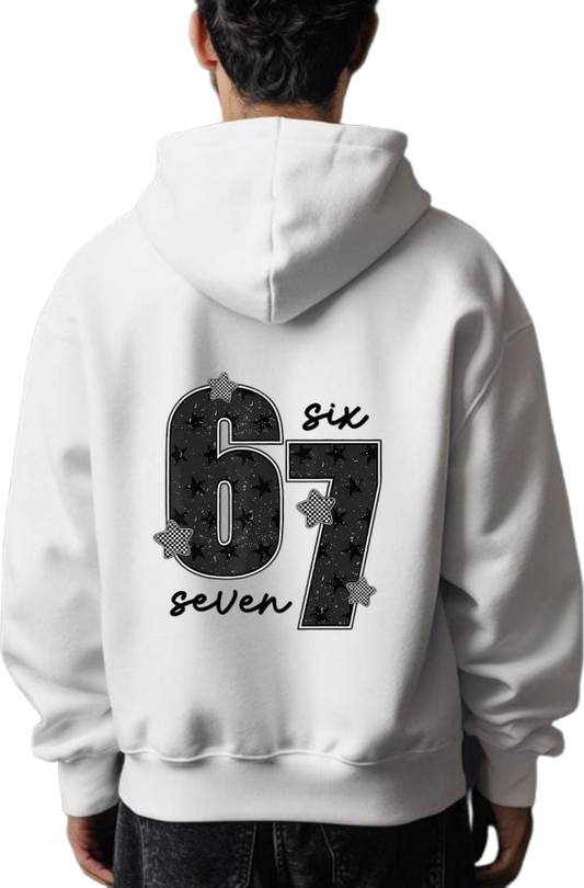 designs 67 Oversize Hoodie White Back 23