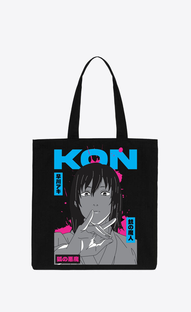 Chainsaw Man tote bag Black 23