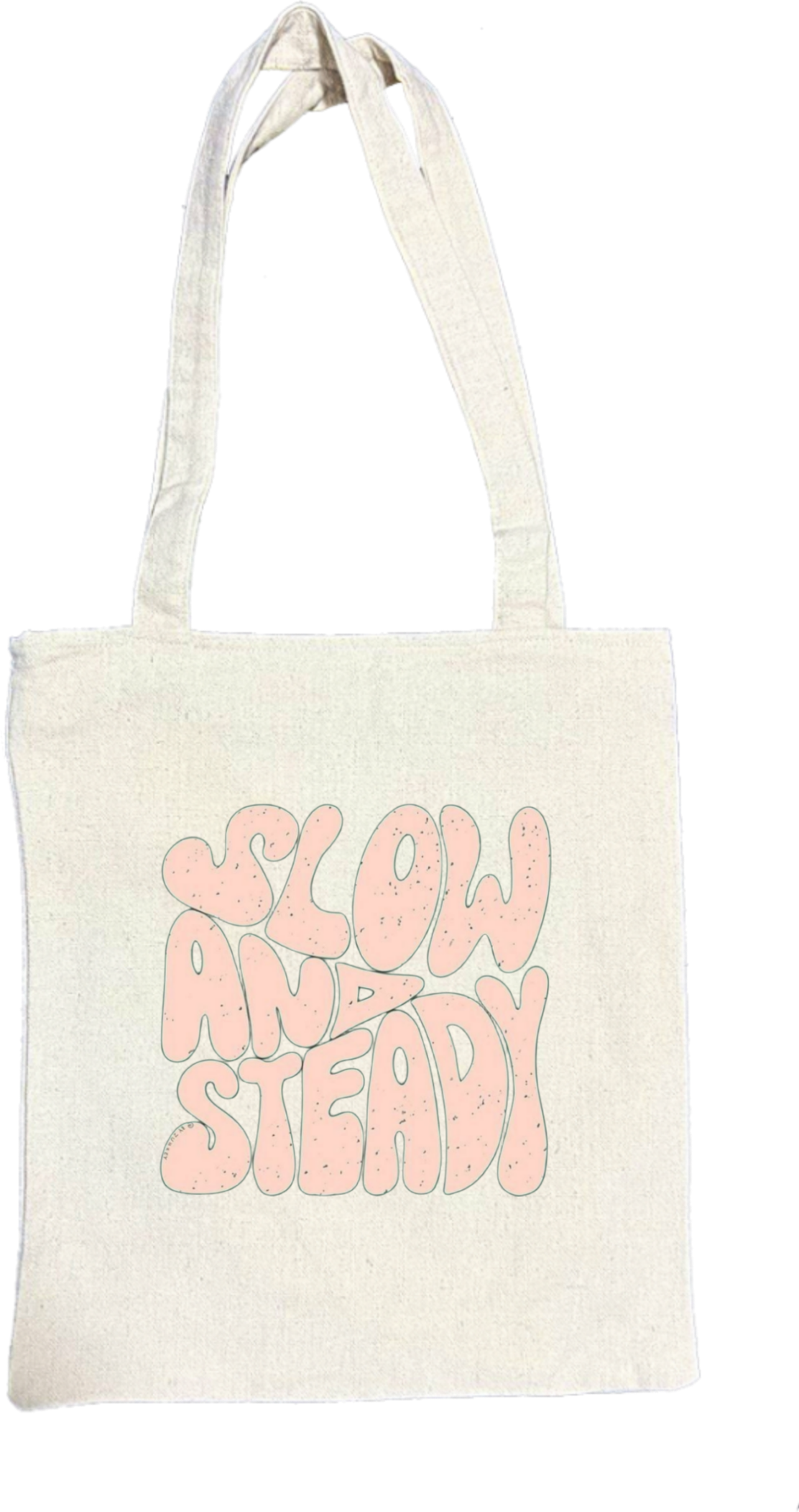 SLOW AND STEADY tote bag beige 163