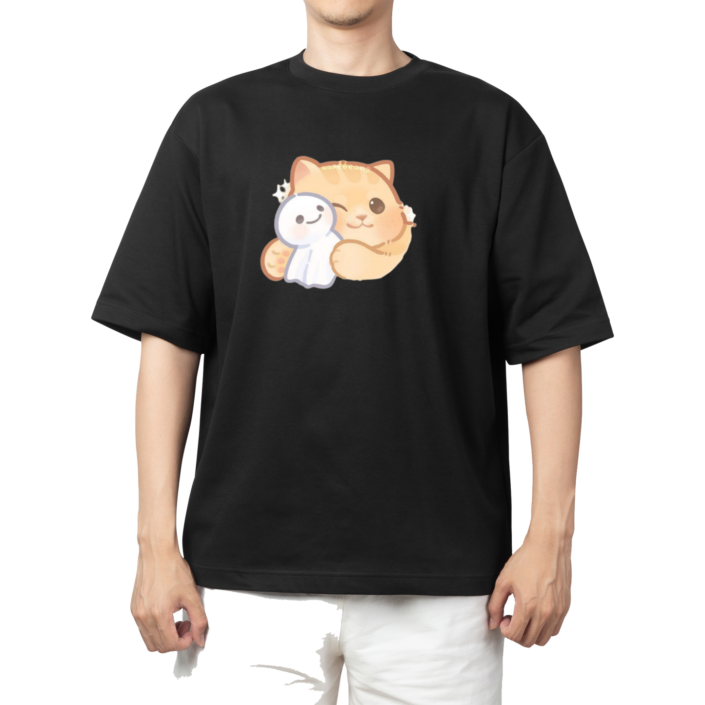 cat One Size t- shirt Black 23
