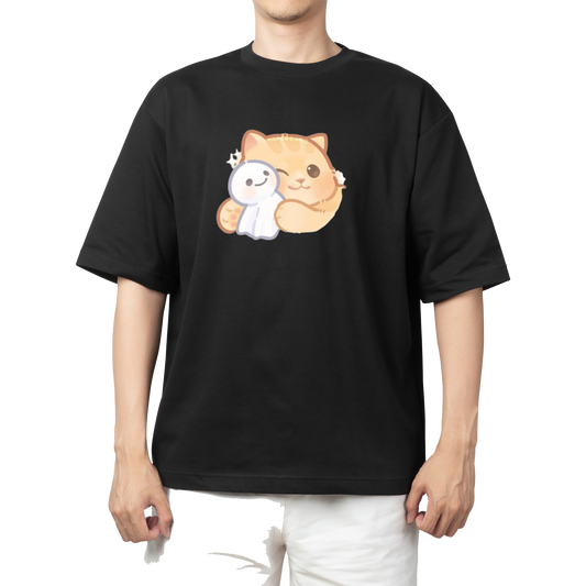 cat One Size t- shirt Black 23