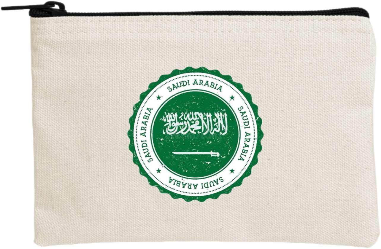 SaudIa Arabia saudi wallet pencil case Beige 23