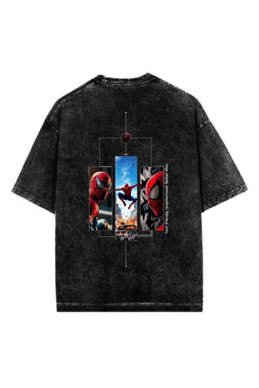 Spiderman t- shirt One Size Washed Back 23