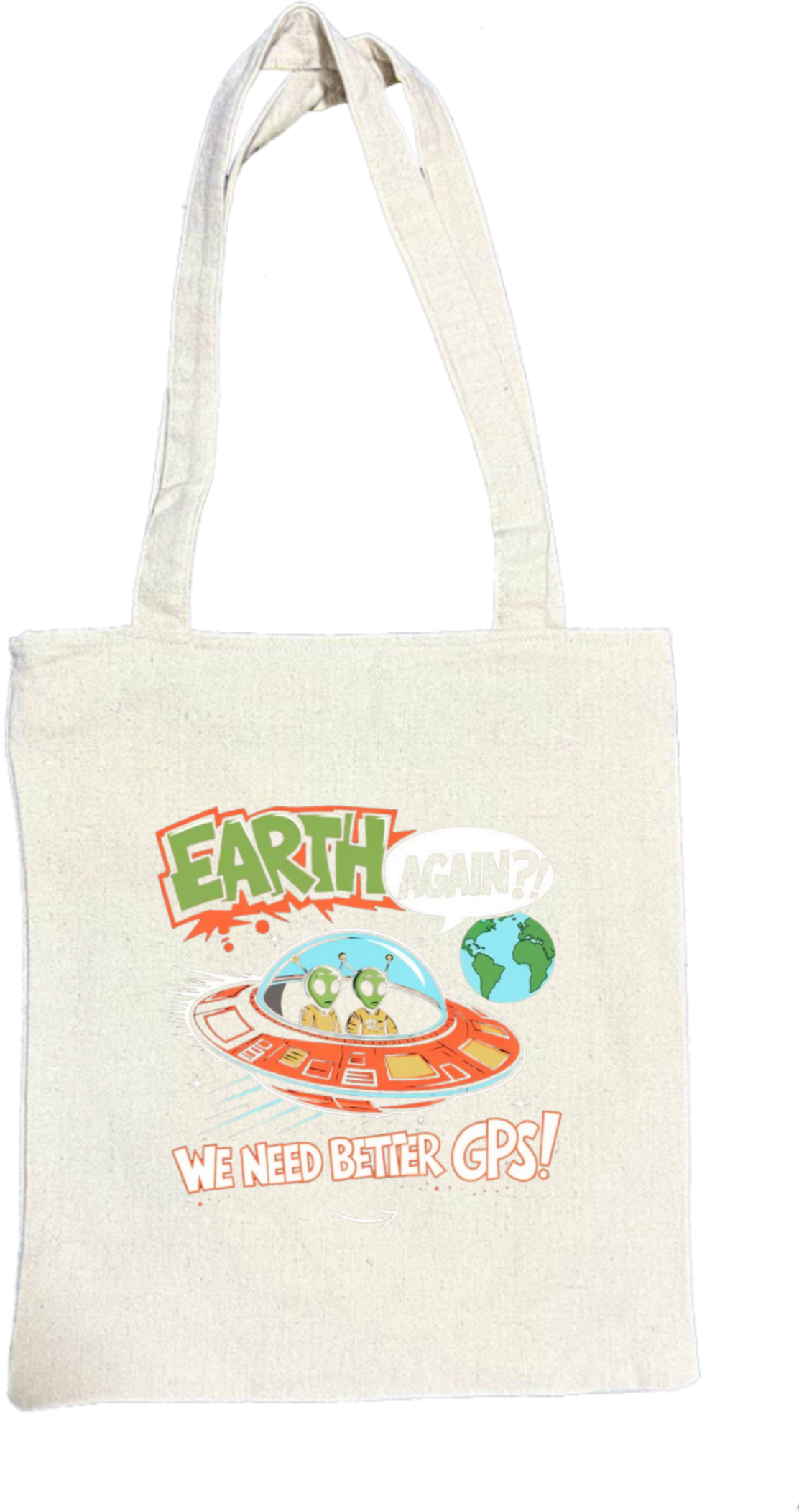 aliens tote bag Beige 23