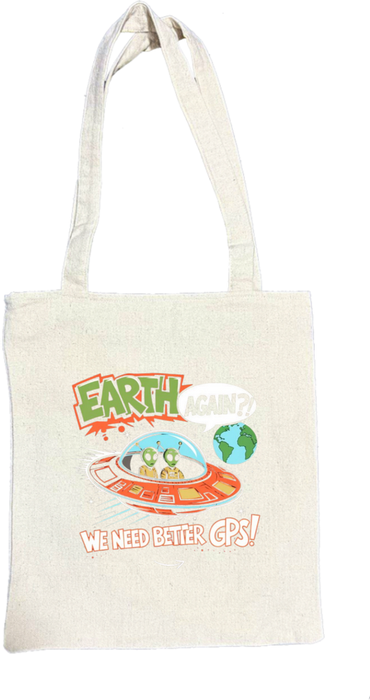 aliens tote bag Beige 23