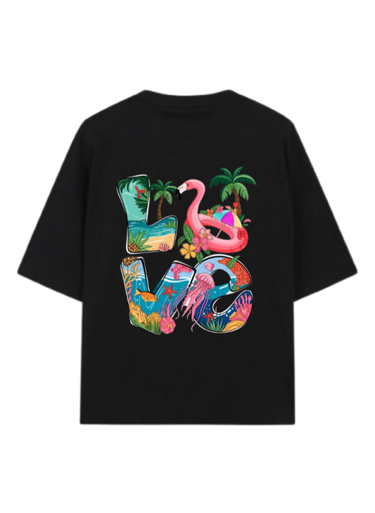 Summer Vibes t- shirt Black Back 23