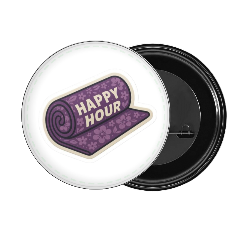 badge pin for bag workout gym pilates 23