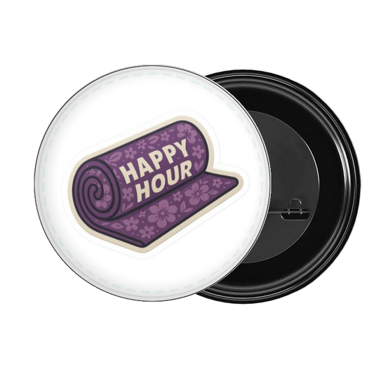 badge pin for bag workout gym pilates 23