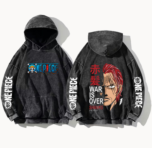one piece One Size hoodie Washed Back 23