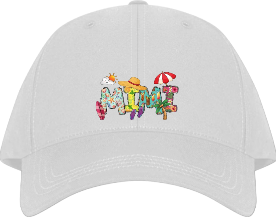 Summer Vibes Baseball cap White 23