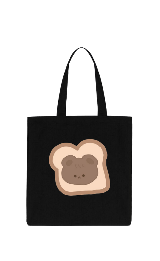 bear tote bag Black 23