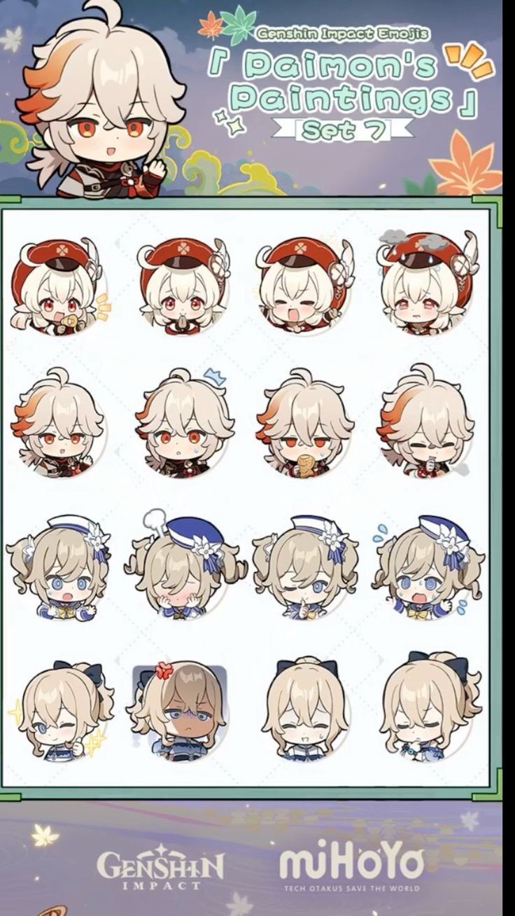 Genshin Impact Sticker 23