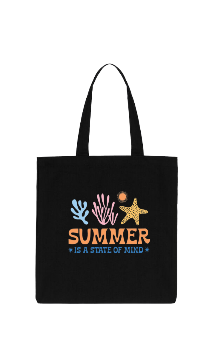 Summer Vibes tote bag Black 23