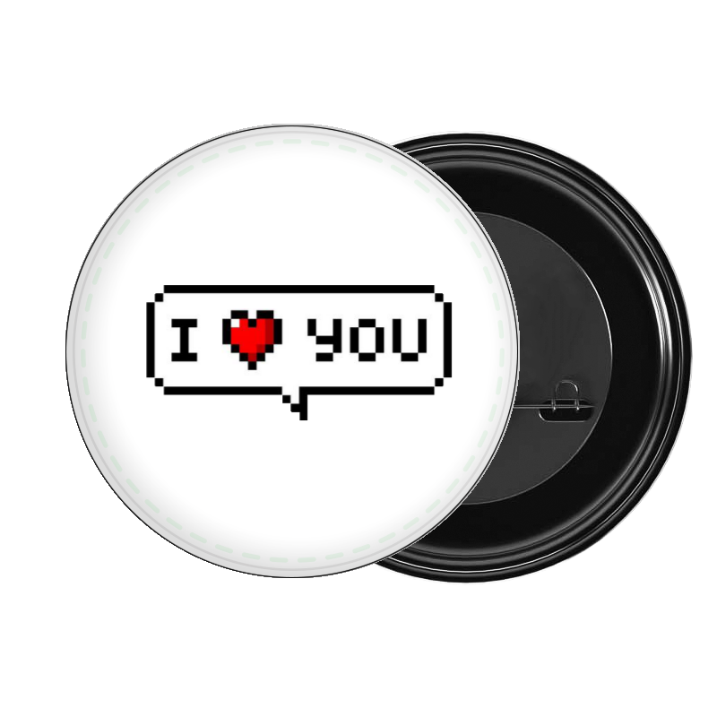 brooch I YOU 240